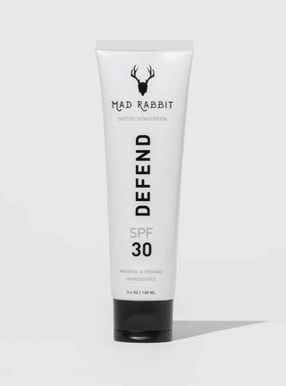 Mad Rabbit + Defend Tattoo Sunscreen—SPF 30