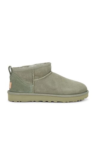 Ugg + Classic Ultra Mini Boots in Shaded Clover