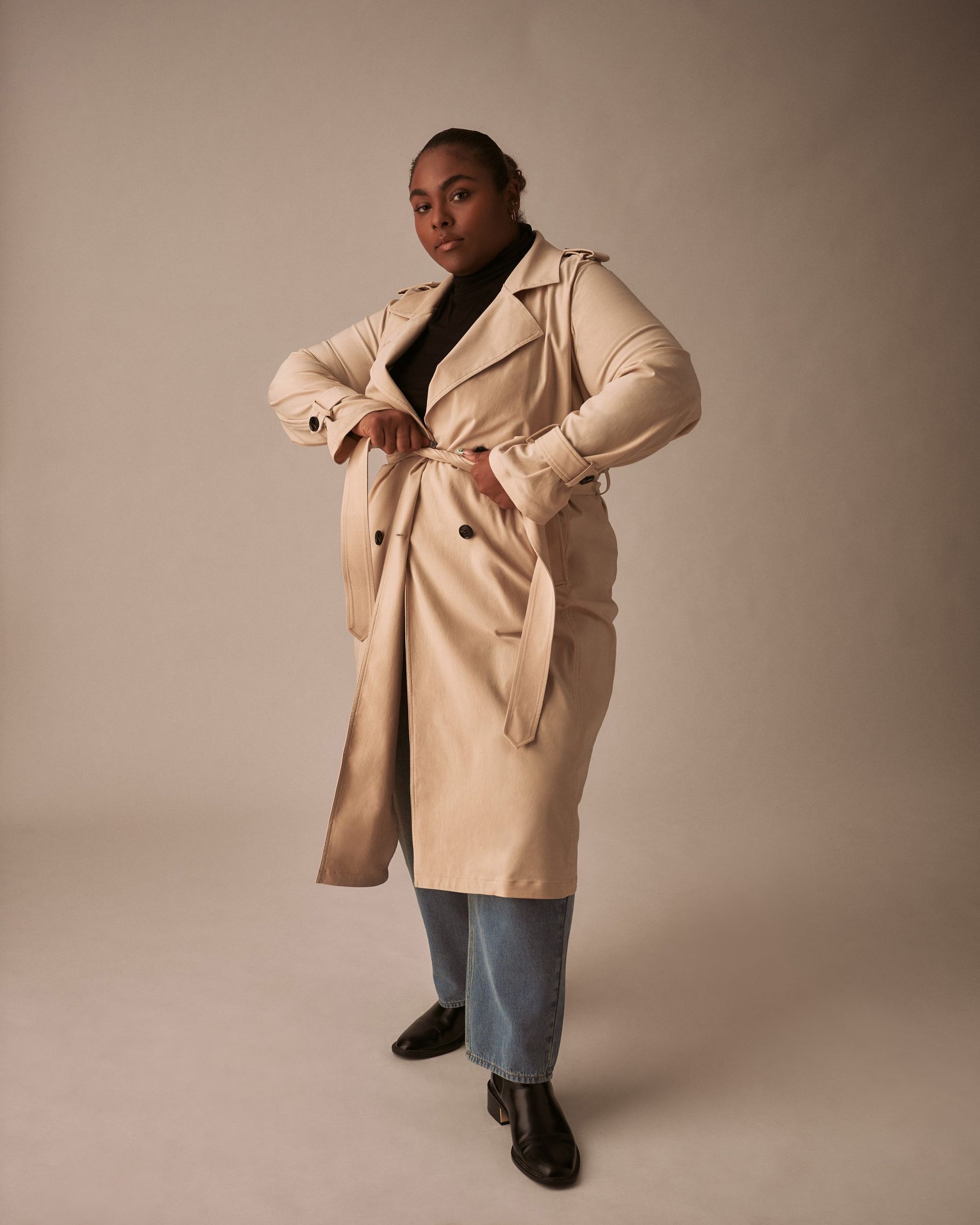 Universal Standard + Henning X US Park Soft Trench
