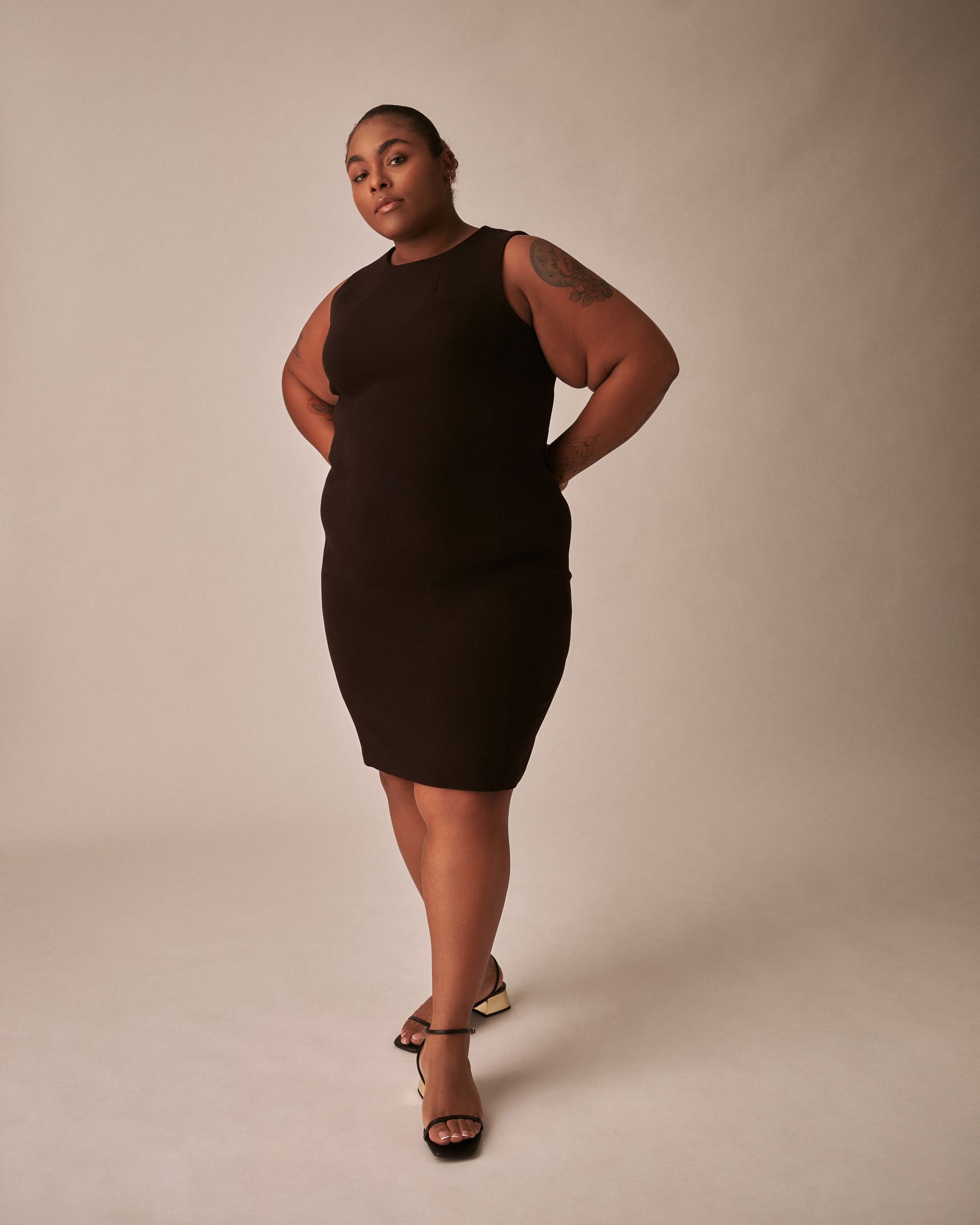 Universal Standard + Henning X US Carlisle Crepe Dress