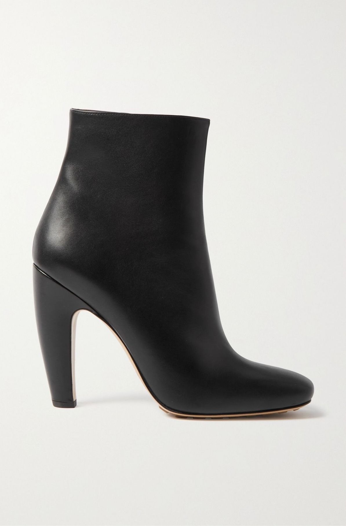 Bottega Veneta + Canalazzo Leather Ankle Boots