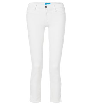 M.i.h Jeans + Paris Cropped Mid-Rise Straight-Leg Jeans