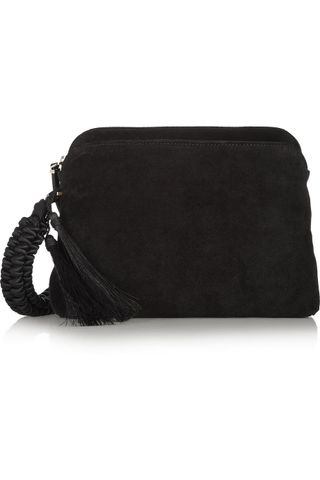 The Row + Suede Clutch