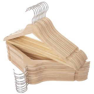 Elong Home + 30 PackSolid Wooden Hangers