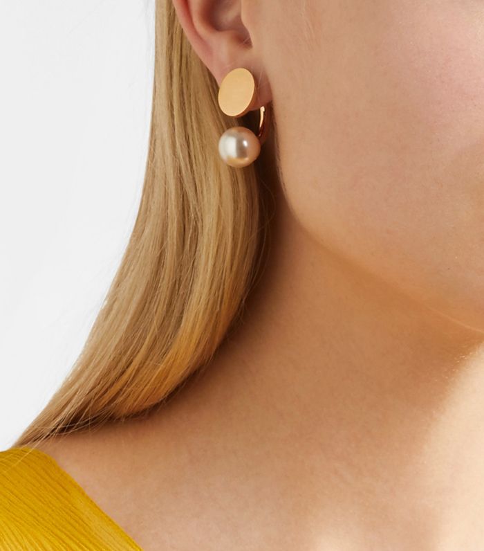 How to Try the DoubleSided Earring Trend Who What Wear