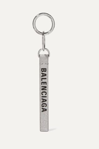 Balenciaga + Printed Glitter Keychain