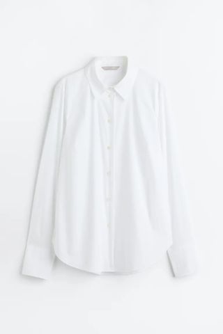 H&M + Cotton-Blend Shirt