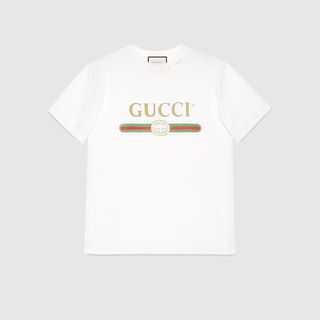 Gucci + Oversize T-shirt With Gucci Logo