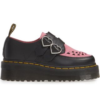 Dr. Martens + Buckle Platform Loafer