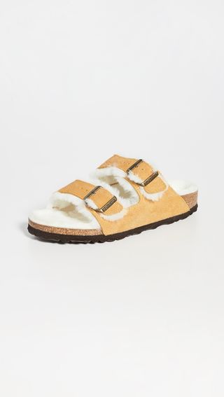 Birkenstock + Arizona Shearling Sandals