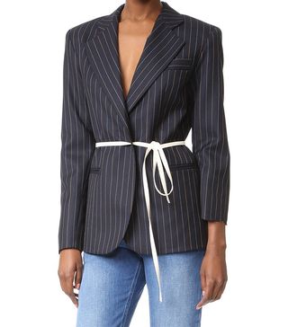 Jacquemus + Pinstripe Blazer