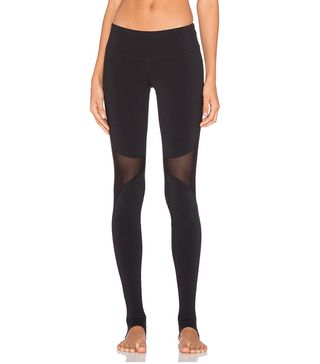 Alo + Coast Mesh Insert Stirrup Leggings