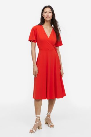 H&M + Jersey Wrap Dress