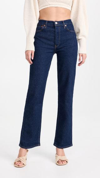 Re/Done + 90s High Rise Loose Comfort Stretch Jeans