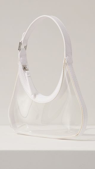 BY FAR + Baby Amber Transparent White Pu