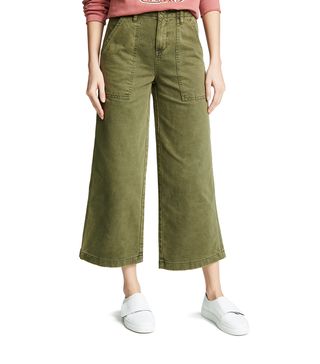 Blank Denim + Wide Leg Utility Pants