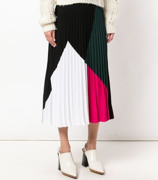 Proenza Schouler + Knit Pleated Skirt