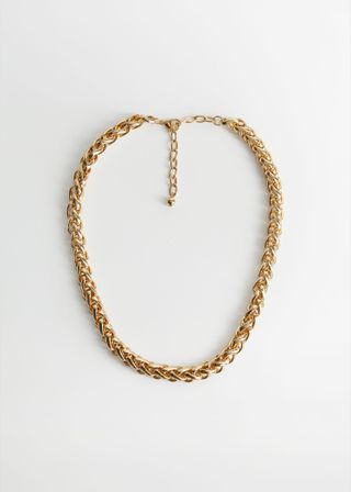 Mango + Metal Chain Necklace