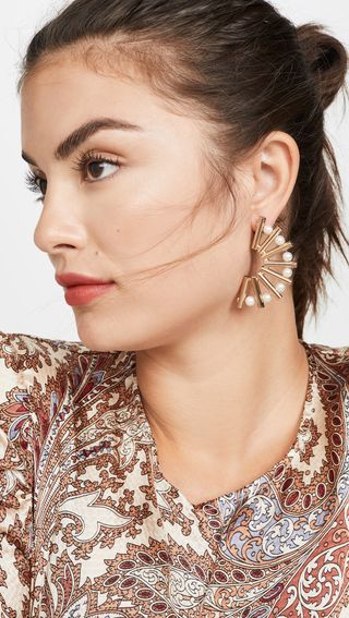 Rosantica + Saggezza Imitation Pearl Earrings