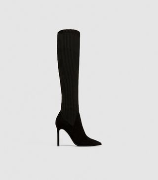 Zara + Sock Boots