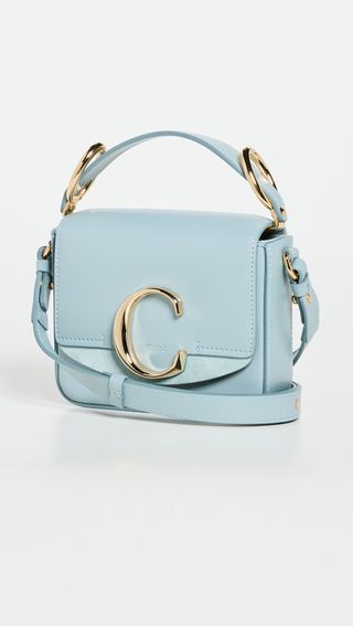 Shopbop Archive + Chloe Mini C Double Carry Bag