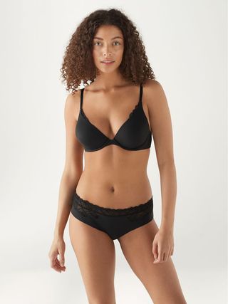 True&Co. + Madison Lace Plunge Bra