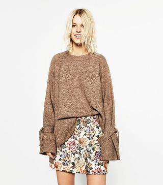 Zara + Short Tapestry Skirt