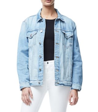 Good American + Oversized Denim Jacket