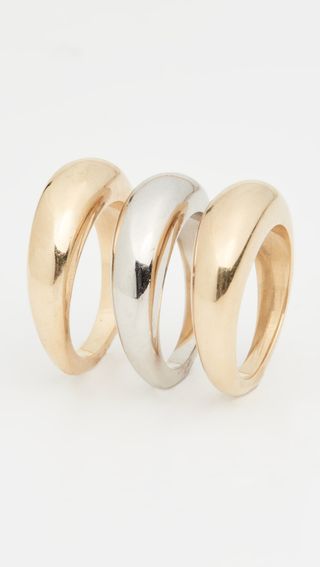 Soko + Fanned Ring Stack