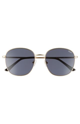 Quay Australia + Jezabell 57mm Round Sunglasses