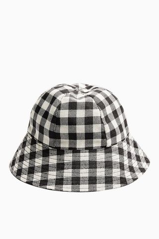 Topshop + Daisy Print Wide Bucket Hat