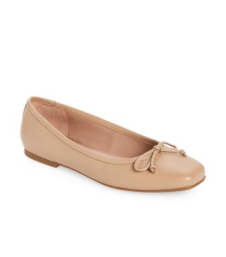 Nordstrom + Leather Ballet Flats