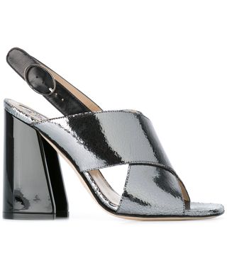 Paula Cademartori + Chunky Heel Sandals