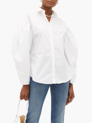 Totême + Zonza Cotton-Poplin Shirt