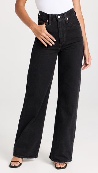 Levi's + Ribcage Wide Leg Jeans