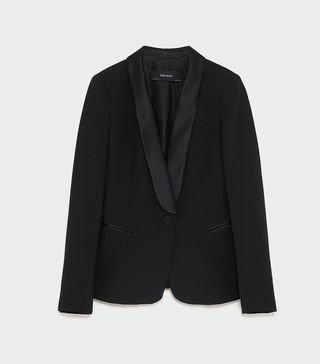 Zara + Tuxedo Style Blazer