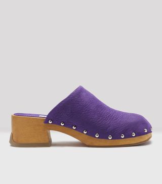 Miista + Allison Cassis Nubuck Clogs