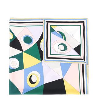 Emilio Pucci + Abstract Print Scarf