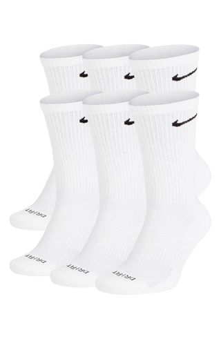 Nike + Dry 6-Pack Everyday Plus Cushion Crew Training Socks