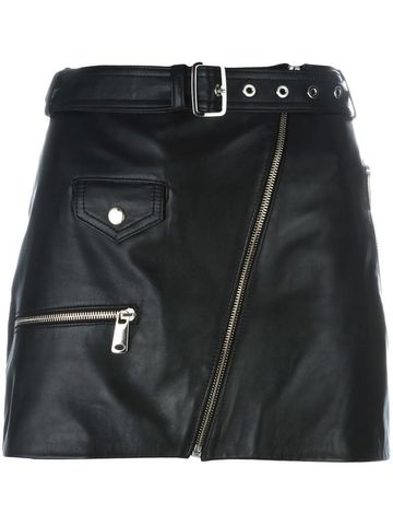 5 Ways to Wear a Leather Skirt for Summer | Who What Wear