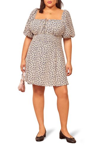 Reformation + Jo Floral Minidress