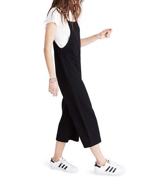 Madewell + Knit Wide-Leg Overalls