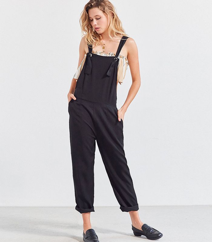 11 Ways to Wear Black Overalls | Who What Wear