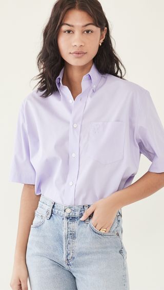 Ami + Ami De Coeur Boxy Shirt