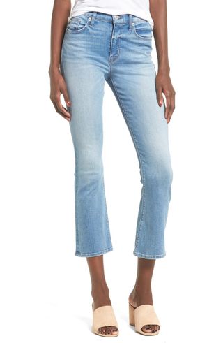 Hudson Jeans + Brix High Rise Crop Jeans