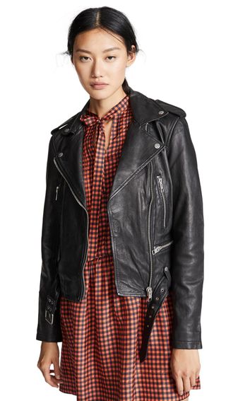 KSUBI + Bad Company Leather Biker Jacket