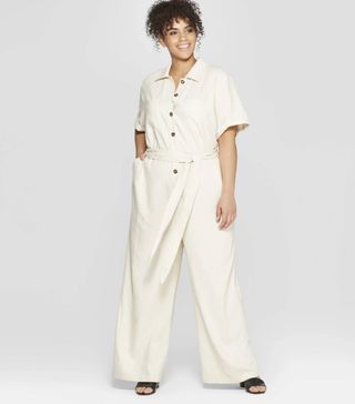 Who What Wear + Belted Utility Jumpsuit