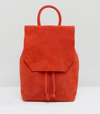 ASOS + Mini Suede Backpack