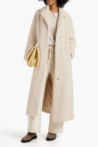 Stand Studio + Kylie Faux Shearling Coat