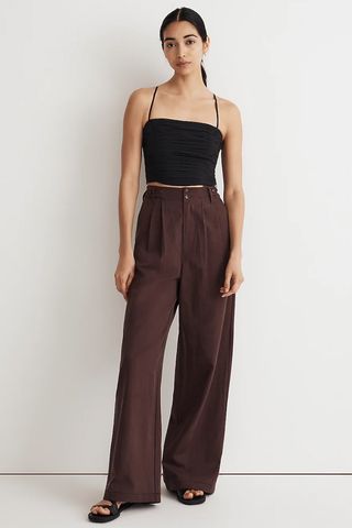 Madewell + The Harlow Wide-Leg Pant